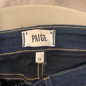 PAIGE jeans never worn size 28